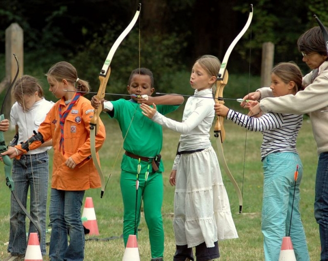  Jalo con arco infantil en el corazón del Valle del Loira 
